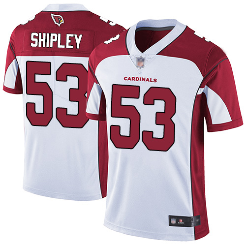 Arizona Cardinals Limited White Men A.Q. Shipley Road Jersey NFL Football 53 Vapor Untouchable